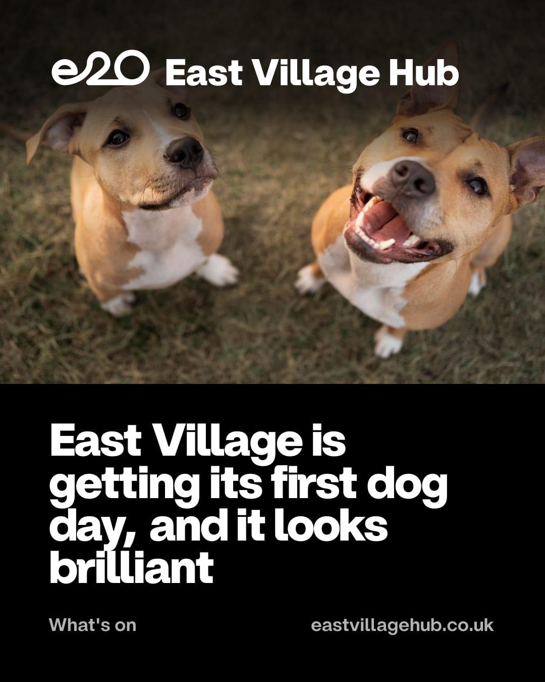 East Village is getting its first dog day, and it looks brilliant