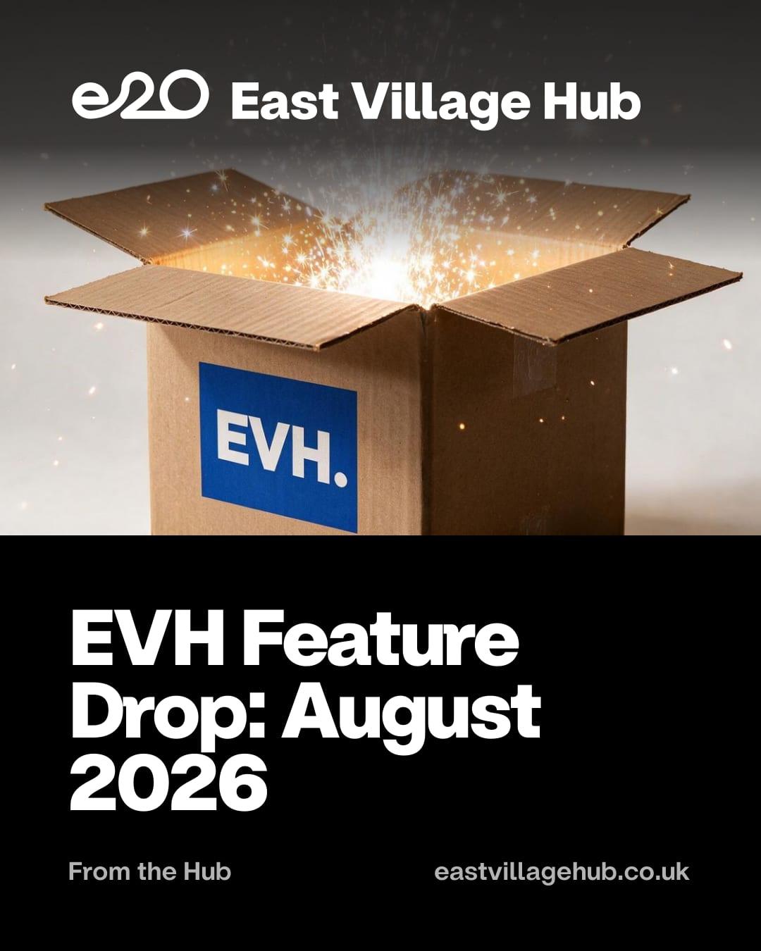 EVH Feature Drop: August 2026