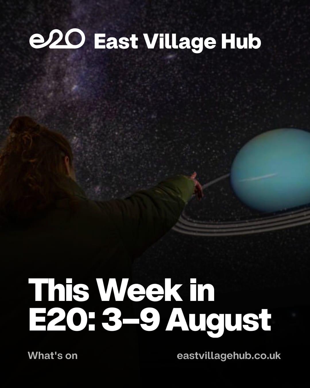 This Week in E20: 3–9 August