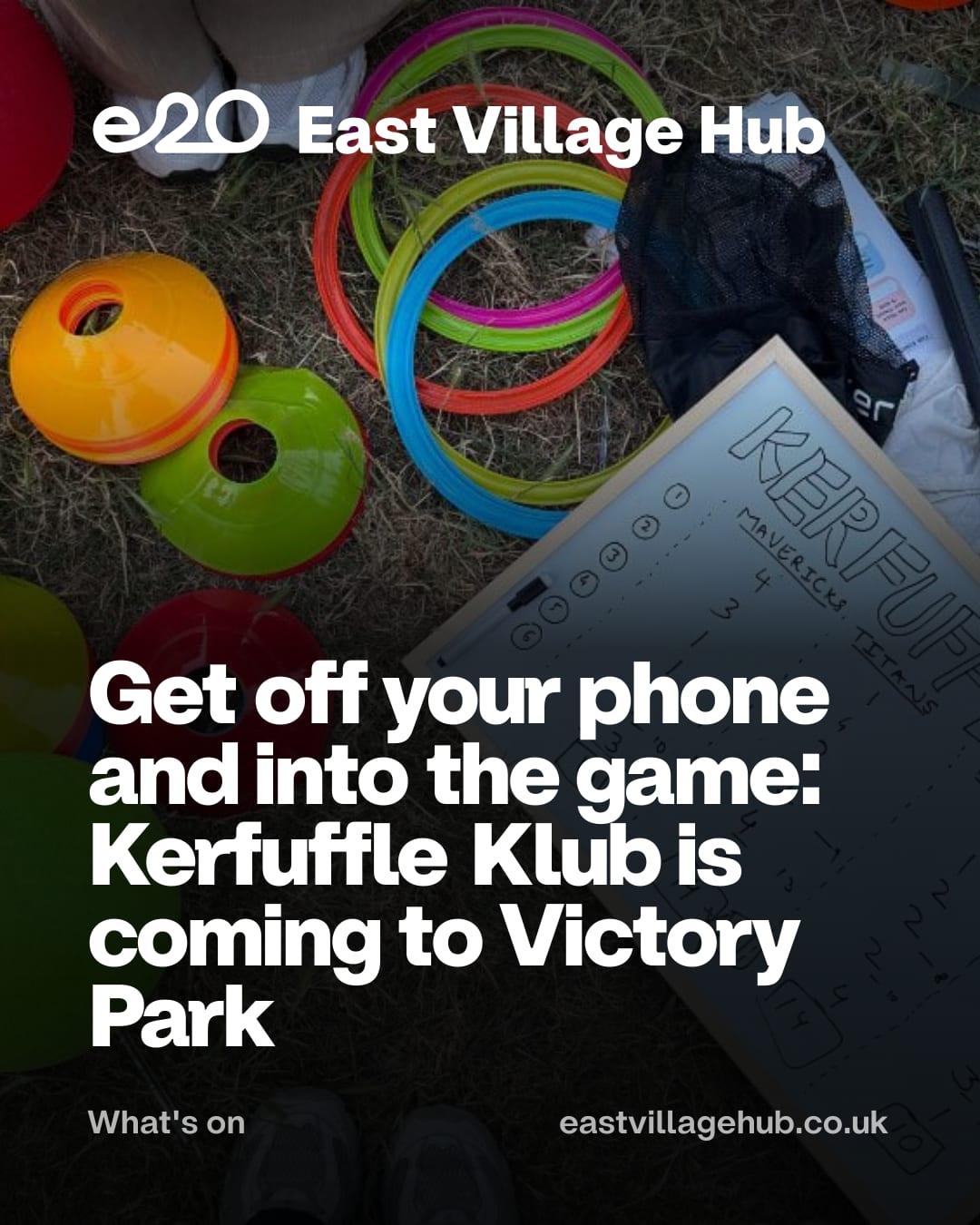 Get off your phone and into the game: Kerfuffle Klub is coming to Victory Park