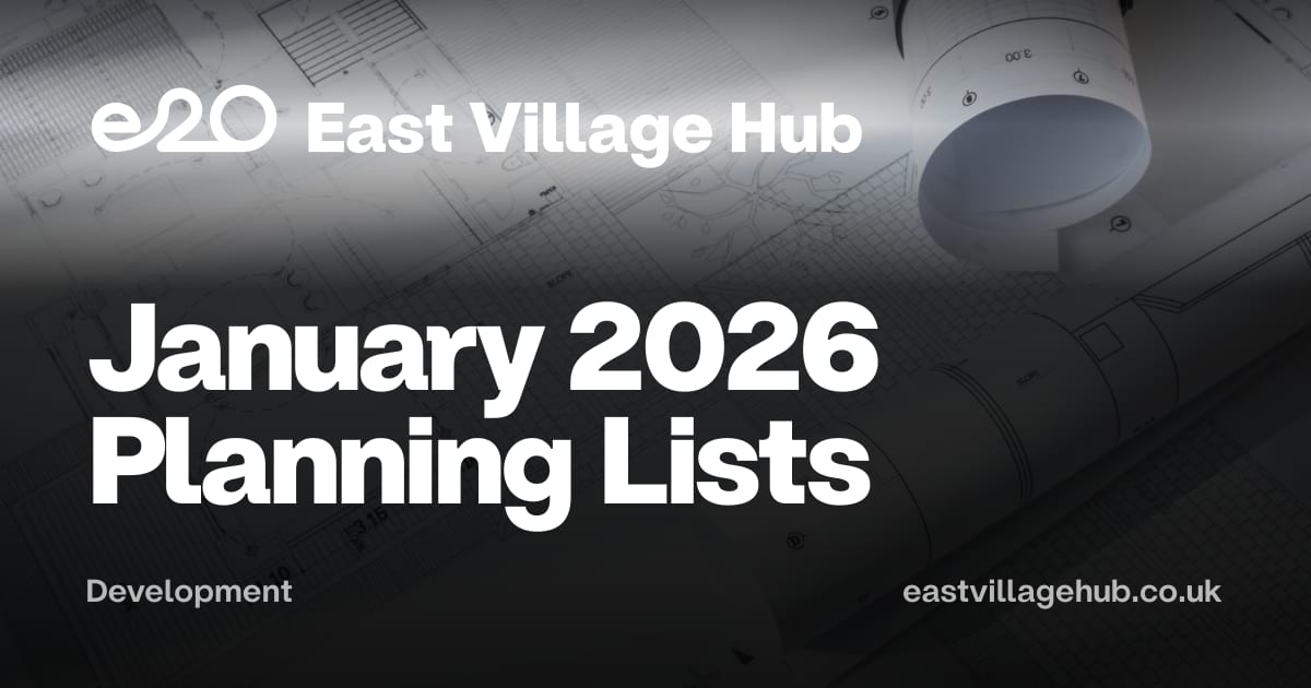 Development: January 2026 Planning Lists