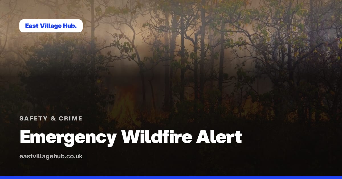 Safety & crime: Emergency Wildfire Alert