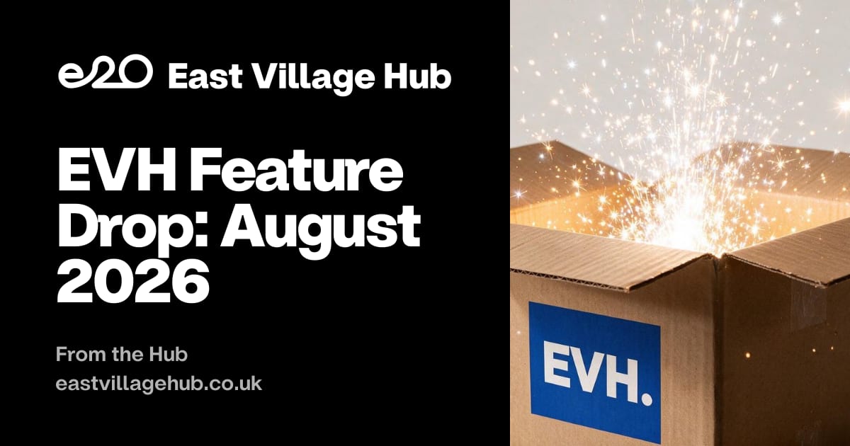 From the Hub: EVH Feature Drop: August 2026