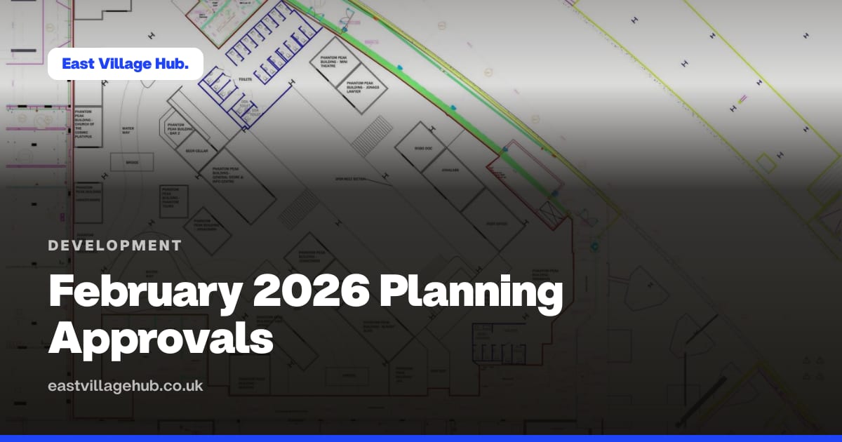Development: February 2026 Planning Approvals