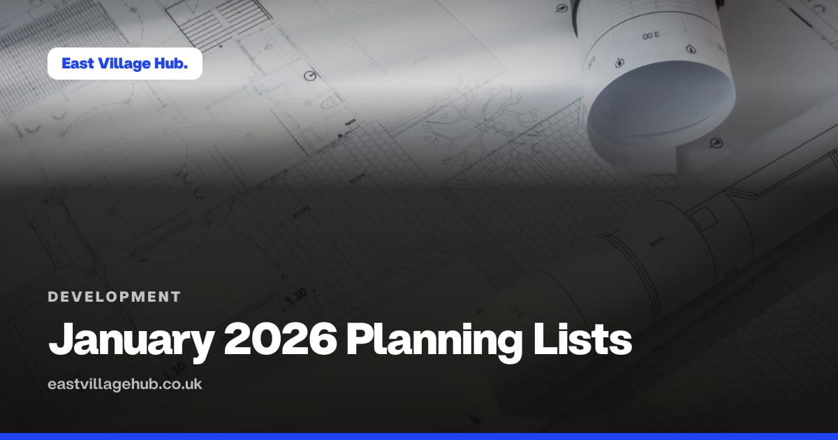 Development: January 2026 Planning Lists