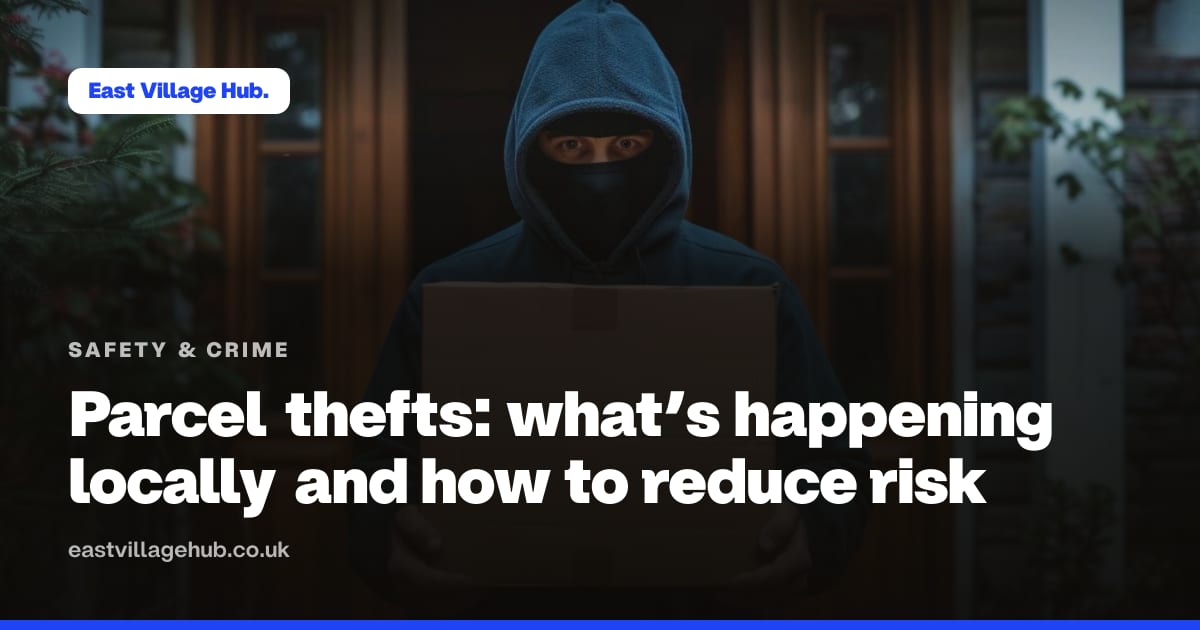 Safety & crime: Parcel thefts: what’s happening locally and how to reduce risk