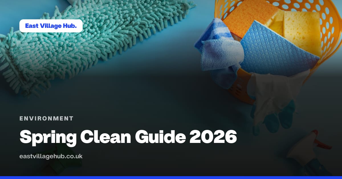 Environment: Spring Clean Guide 2026