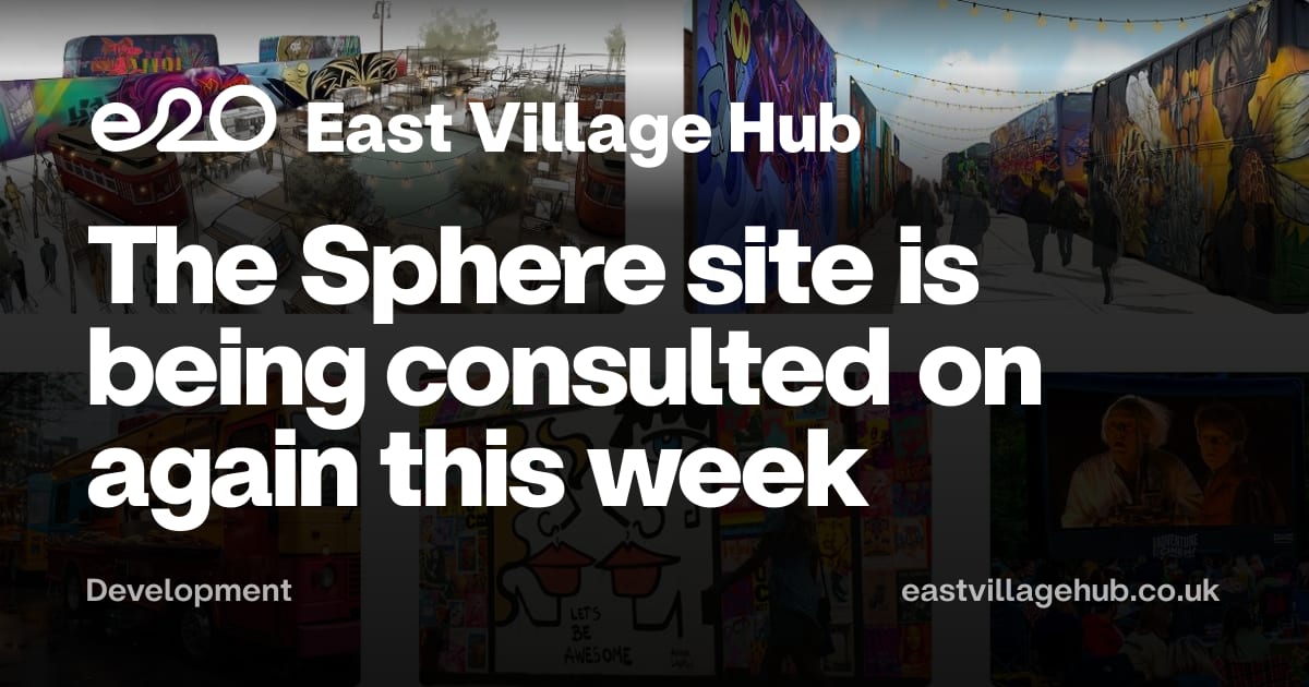 Development: The Sphere site is being consulted on again this week