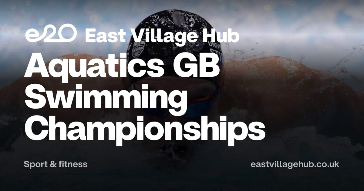 Sport & fitness: Aquatics GB Swimming Championships