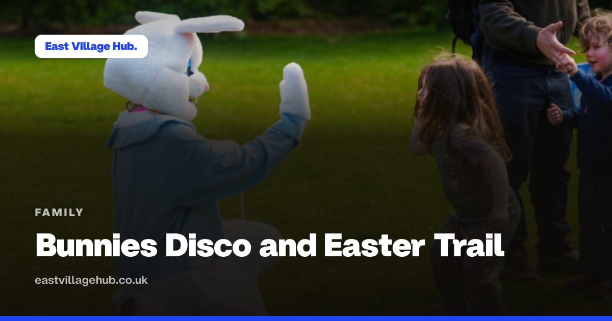 Family: Bunnies Disco and Easter Trail