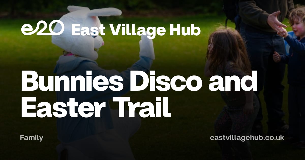 Family: Bunnies Disco and Easter Trail