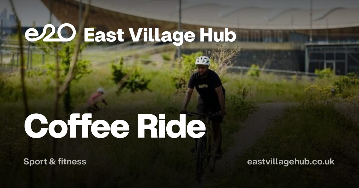 Sport & fitness: Coffee Ride