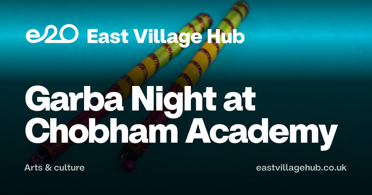 Arts & culture: Garba Night at Chobham Academy