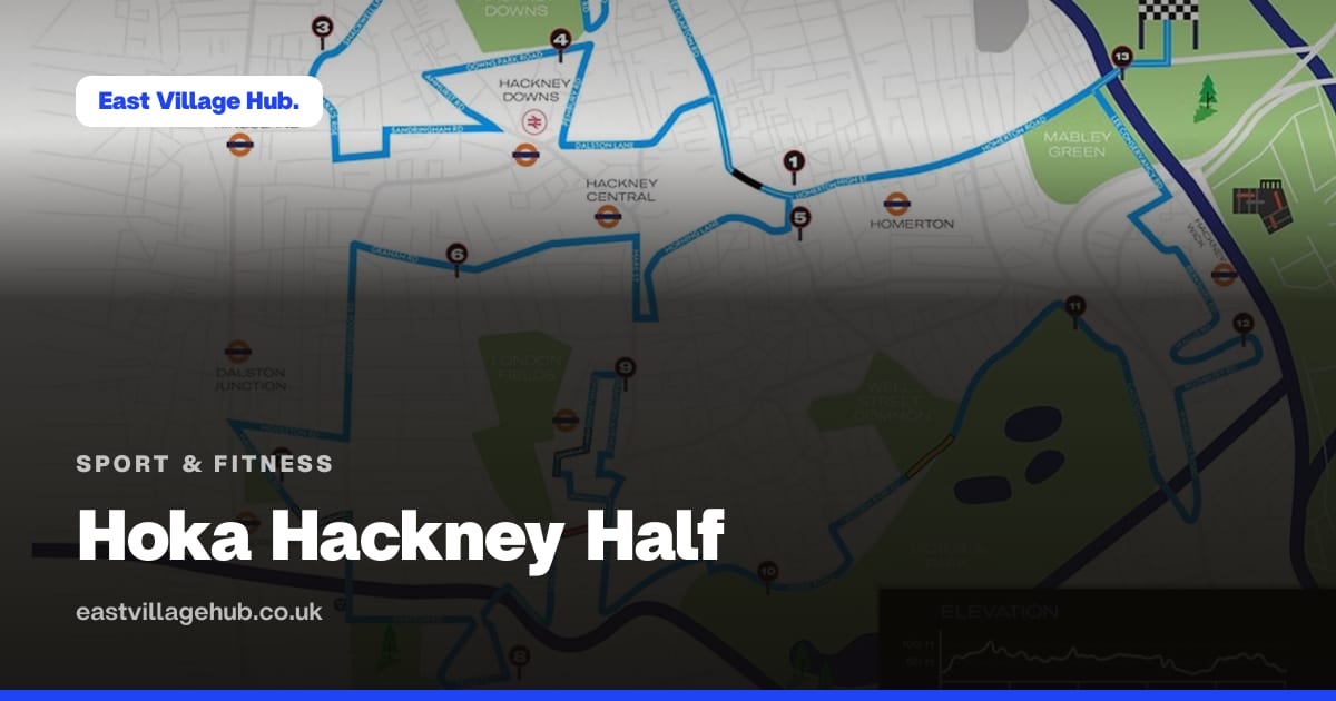 Sport & fitness: Hoka Hackney Half