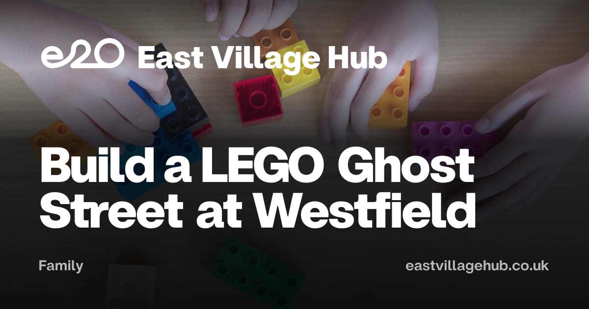 Family: Build a LEGO Ghost Street at Westfield