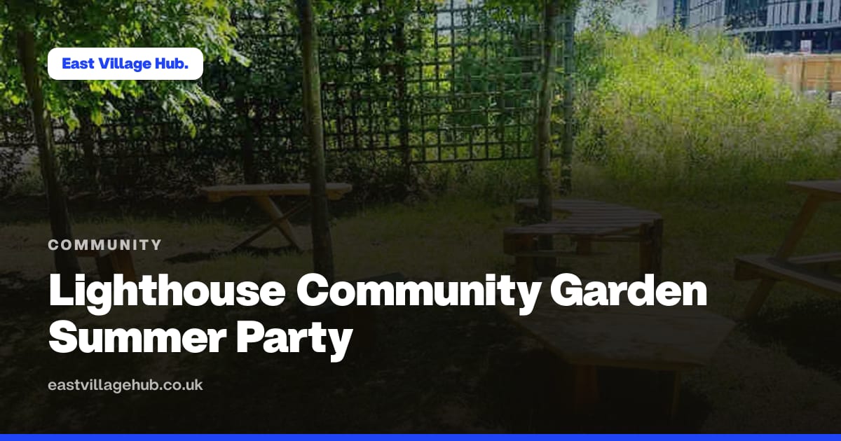 Community: Lighthouse Community Garden Summer Party