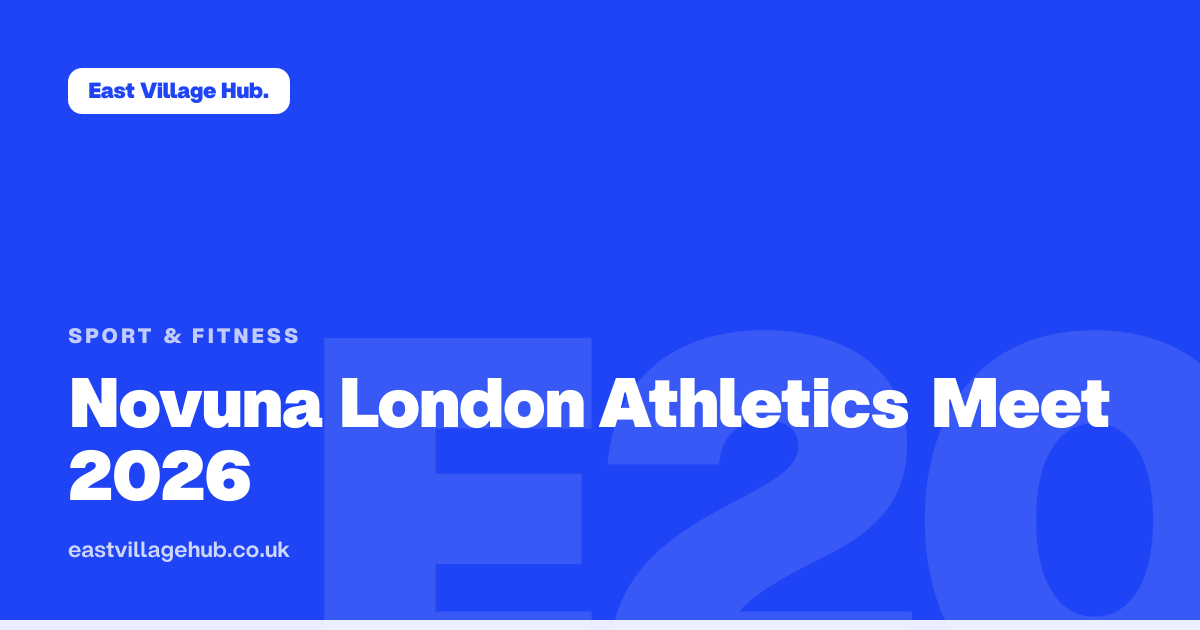 Sport & fitness: Novuna London Athletics Meet 2026