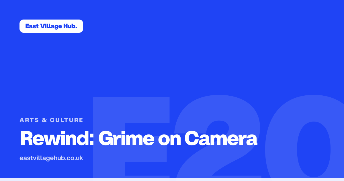 Arts & culture: Rewind: Grime on Camera