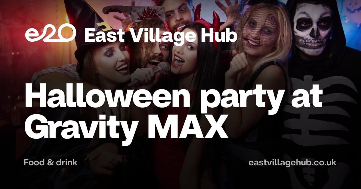 Food & drink: Halloween party at Gravity MAX