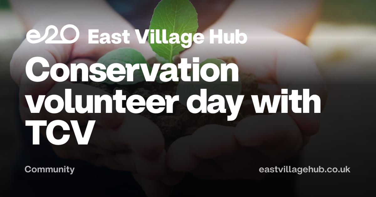 Community: Conservation volunteer day with TCV
