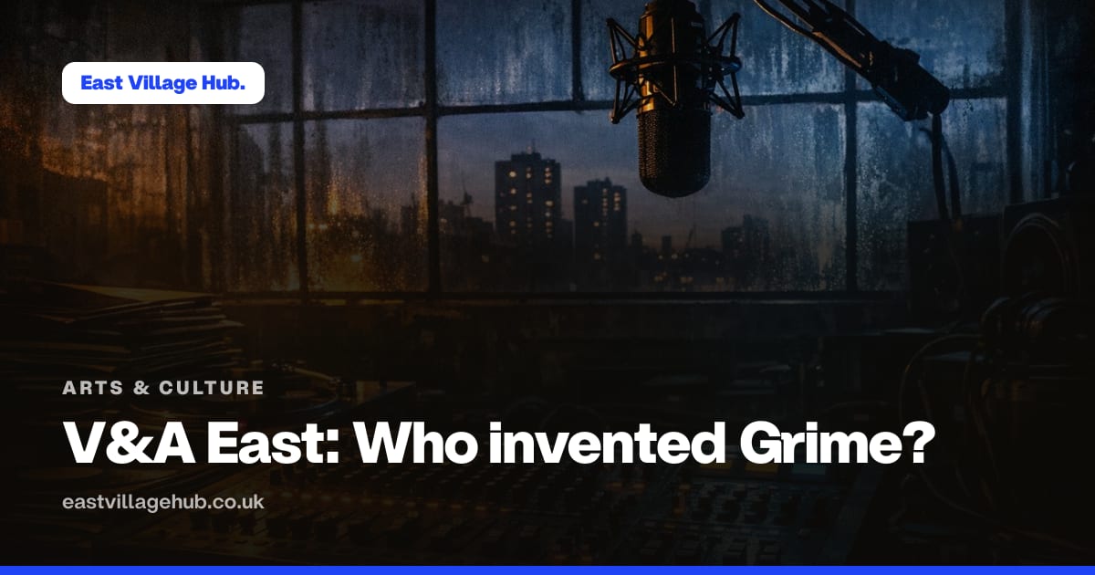 Arts & culture: V&A East: Who invented Grime?