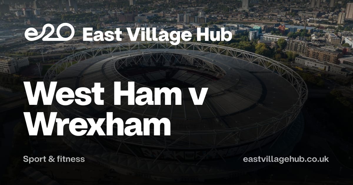Sport & fitness: West Ham v Wrexham