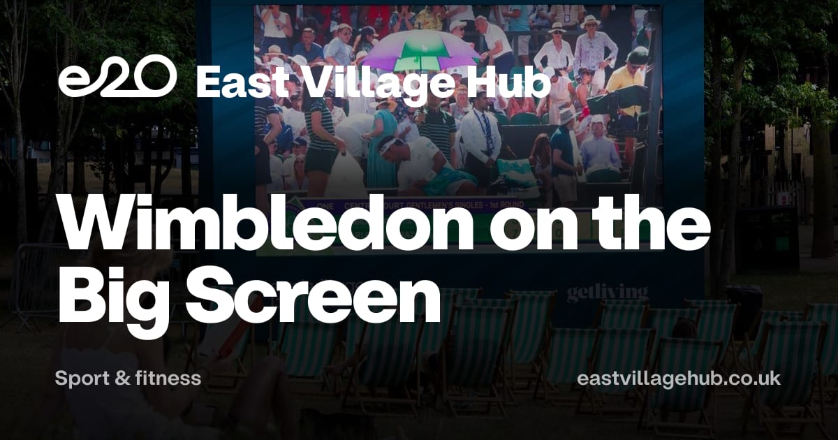 Sport & fitness: Wimbledon on the Big Screen