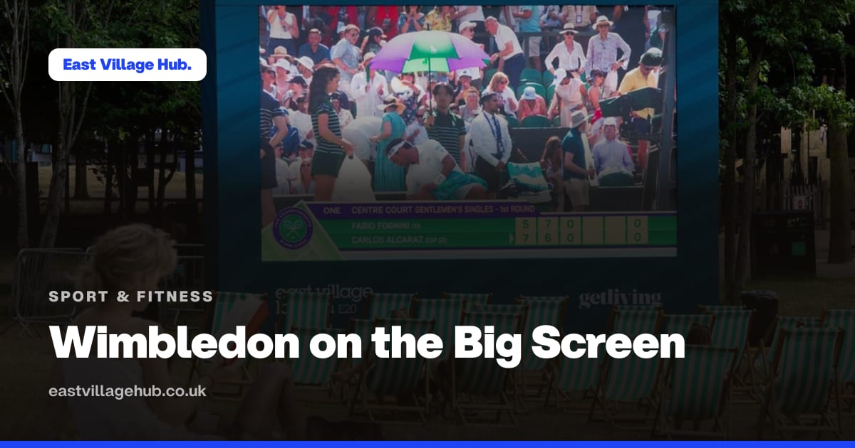 Sport & fitness: Wimbledon on the Big Screen